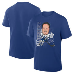 NHL Auston Matthews Toronto Maple Leafs Fanatics Caricature Player T-Shirt - Blue
