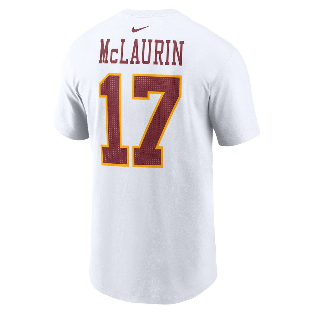 Terry McLaurin Washington Commanders Super Bowl Era Name & Number T-Shirt White