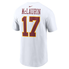 Terry McLaurin Washington Commanders Super Bowl Era Name & Number T-Shirt White