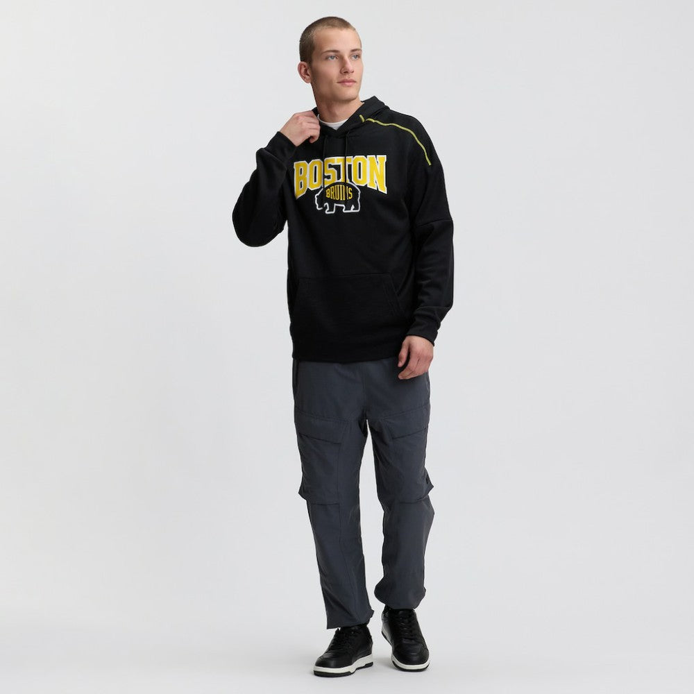 NHL Boston Bruins Fanatics 2026 NHL Stadium Series Defender Pullover Hoodie - Black