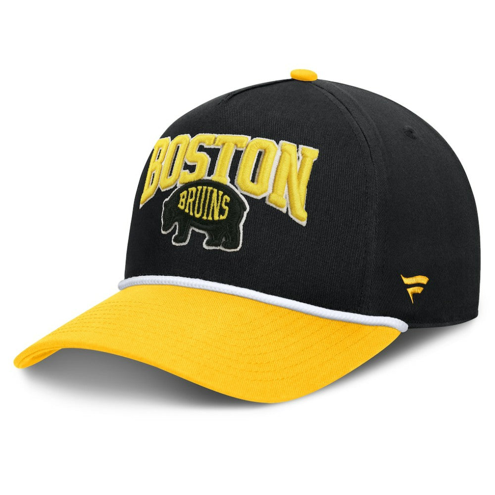 NHL Boston Bruins Fanatics 2026 NHL Stadium Series Authentic Pro A-Frame Adjustable Hat - Black