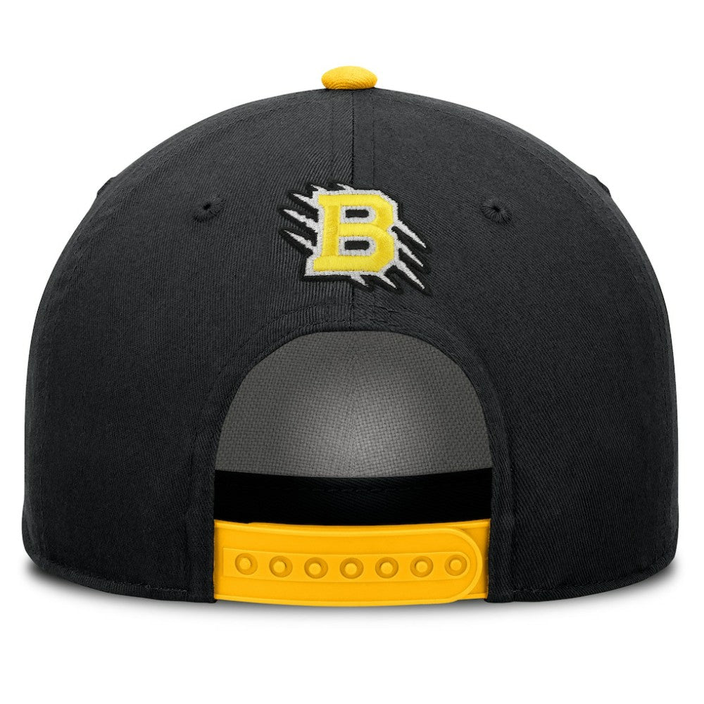 NHL Boston Bruins Fanatics 2026 NHL Stadium Series Authentic Pro A-Frame Adjustable Hat - Black