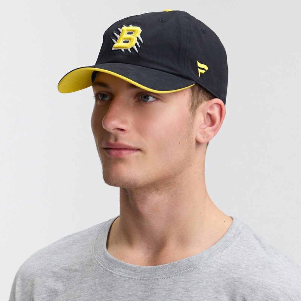 NHL Boston Bruins Fanatics 2026 NHL Stadium Series Authentic Pro Adjustable Hat - Black