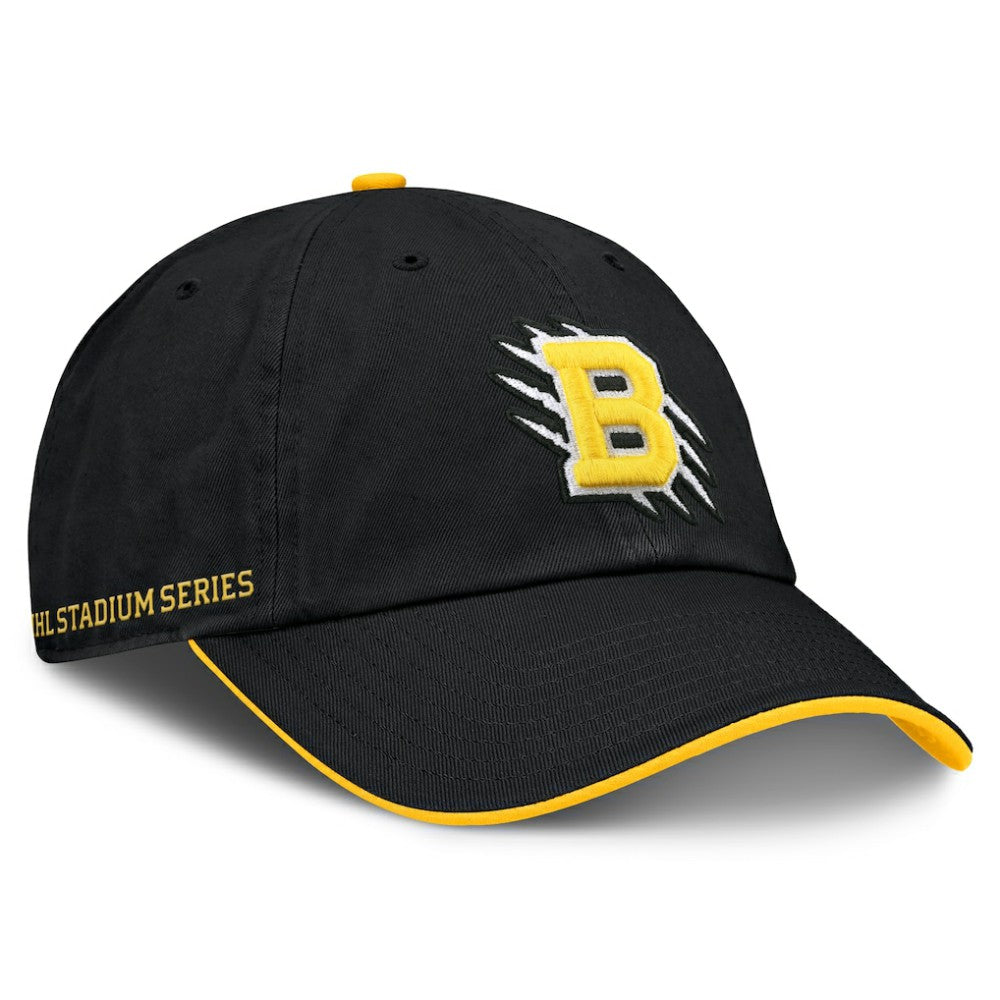 NHL Boston Bruins Fanatics 2026 NHL Stadium Series Authentic Pro Adjustable Hat - Black