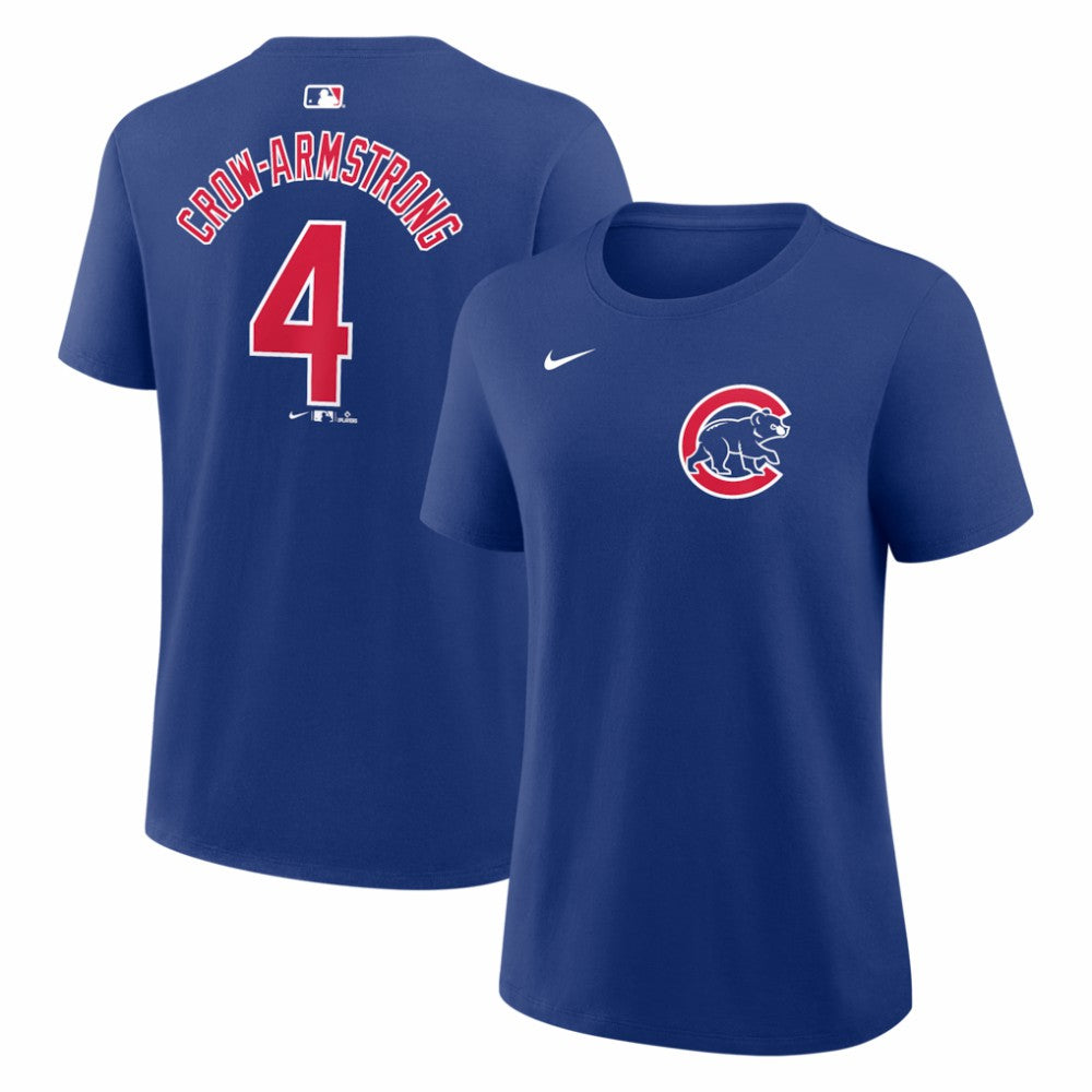 Pete Crow-Armstrong Chicago Cubs Nike Women's Name & Number T-Shirt - Royal T-shirts