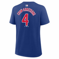 Pete Crow-Armstrong Chicago Cubs Nike Women's Name & Number T-Shirt - Royal T-shirts