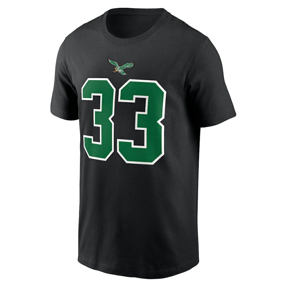 Cooper DeJean Philadelphia Eagles Player Name & Number T-Shirt Black
