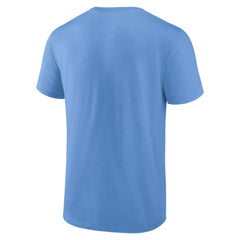 Chicago Cubs Fanatics Alt Circle T-Shirt - Light Blue T-shirts
