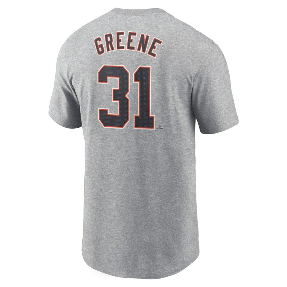 Riley Greene Detroit Tigers Nike Fuse Name & Number T-Shirt - Gray T-shirts