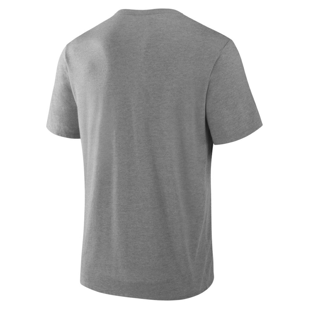 Detroit Tigers Fanatics Nostalgia Tri-Blend T-Shirt - Heather Gray T-shirts