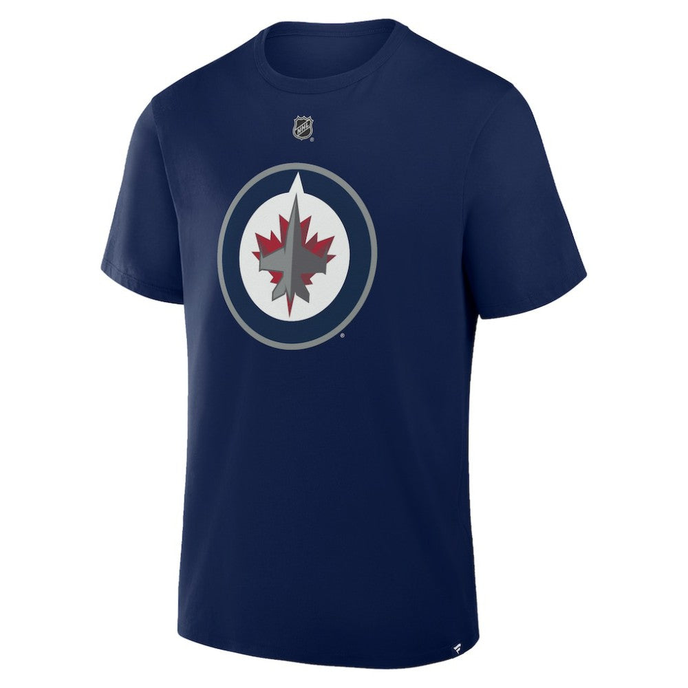 NHL Jonathan Toews Winnipeg Jets Fanatics Authentic Stack Name & Number T-Shirt - Navy