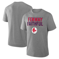 Boston Red Sox Fanatics Tribute IYKYK Tri-Blend T-Shirt - Heather Gray T-shirts