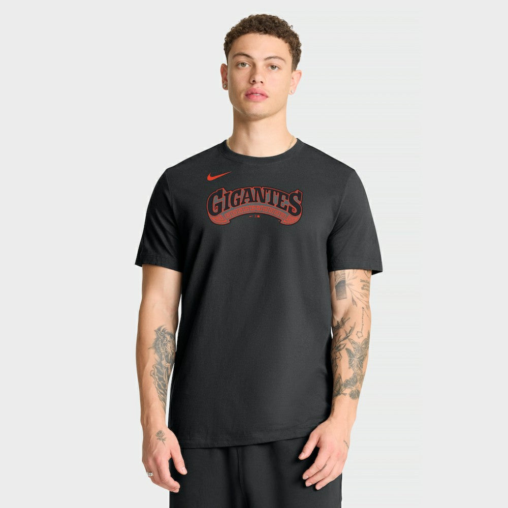San Francisco Giants Nike Alternate Wordmark T-Shirt - Black T-shirts