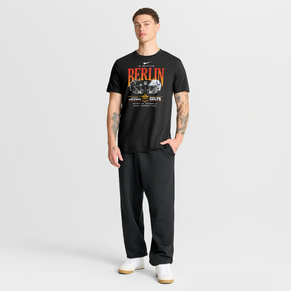Atlanta Falcons vs. Indianapolis Colts International Games Berlin 2025 T-Shirt Black