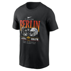 Atlanta Falcons vs. Indianapolis Colts International Games Berlin 2025 T-Shirt Black