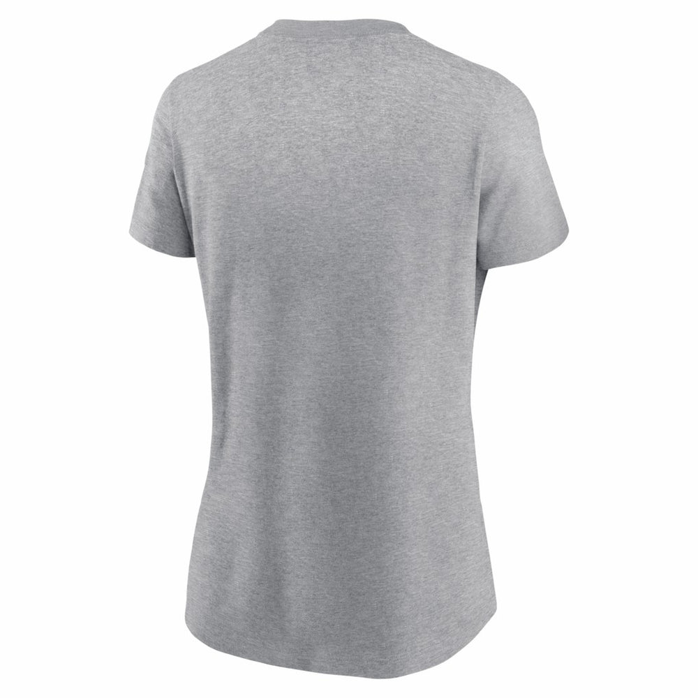 Seattle Seahawks Women's 2025 NFC Champions Locker Room Trophy Collection T-Shirt Heather Gray