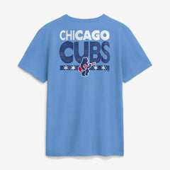 Chicago Cubs Nike Electric Bear T-Shirt - Light Blue T-shirts