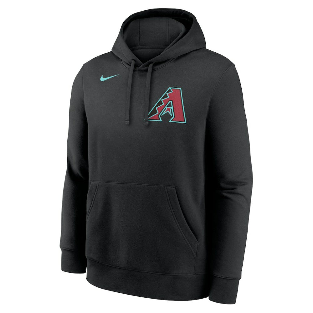 Randy Johnson Arizona Diamondbacks Nike Player Name & Number Club Pullover Hoodie - Black Hoodies