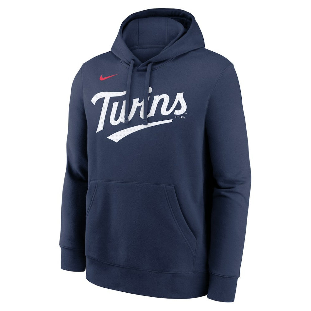 Kirby Puckett Minnesota Twins Nike Player Name & Number Club Pullover Hoodie - Navy Hoodies