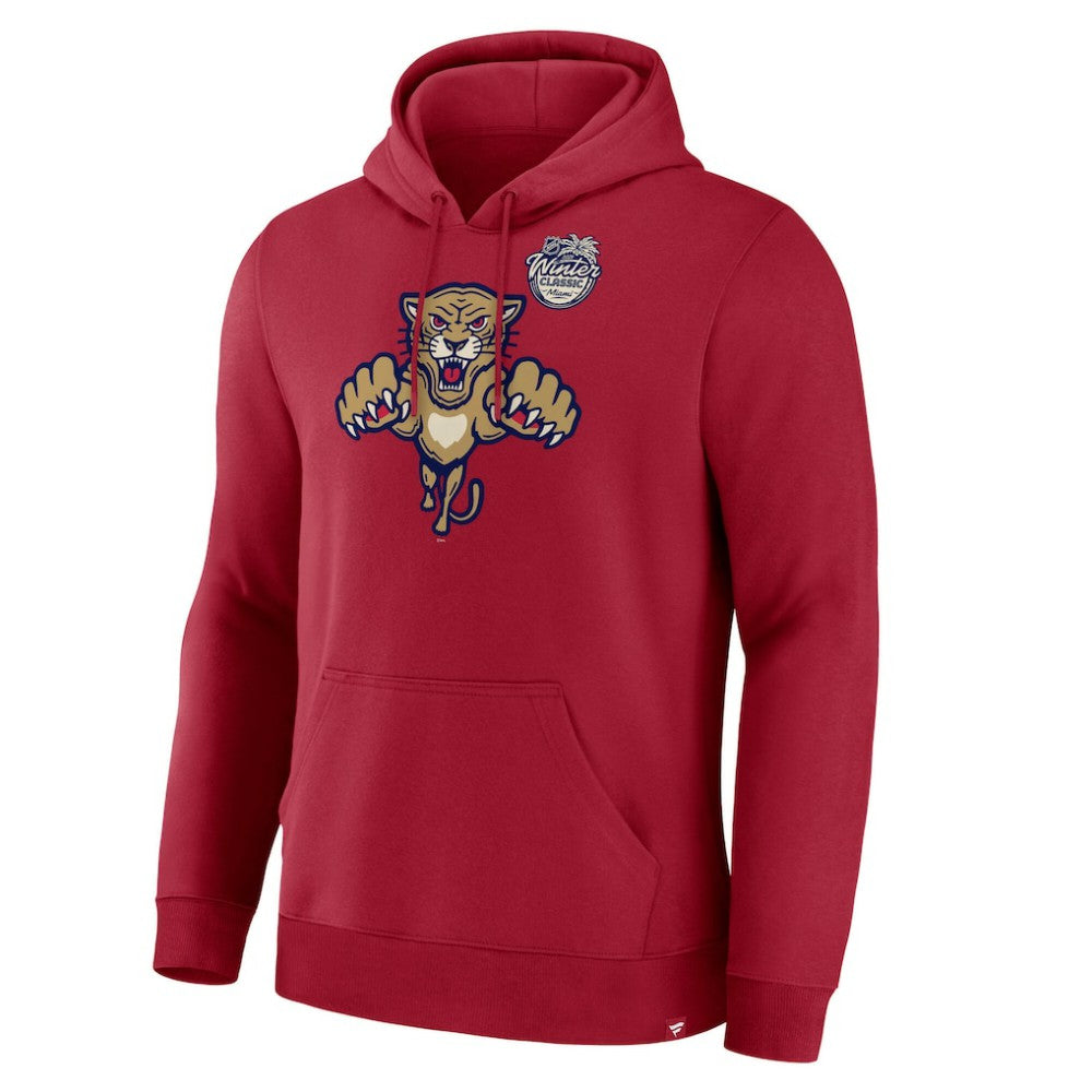 NHL Florida Panthers Fanatics 2026 NHL Winter Classic Pullover Hoodie - Red