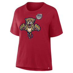 NHL Florida Panthers Fanatics Women's 2026 NHL Winter Classic T-Shirt - Red