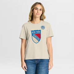 NHL New York Rangers Fanatics Women's 2026 NHL Winter Classic T-Shirt - Cream