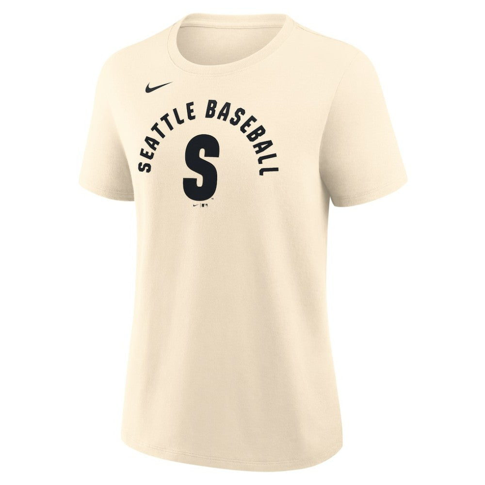 Seattle Mariners Nike Women's Alternate Fashion T-Shirt - Natural T-shirts