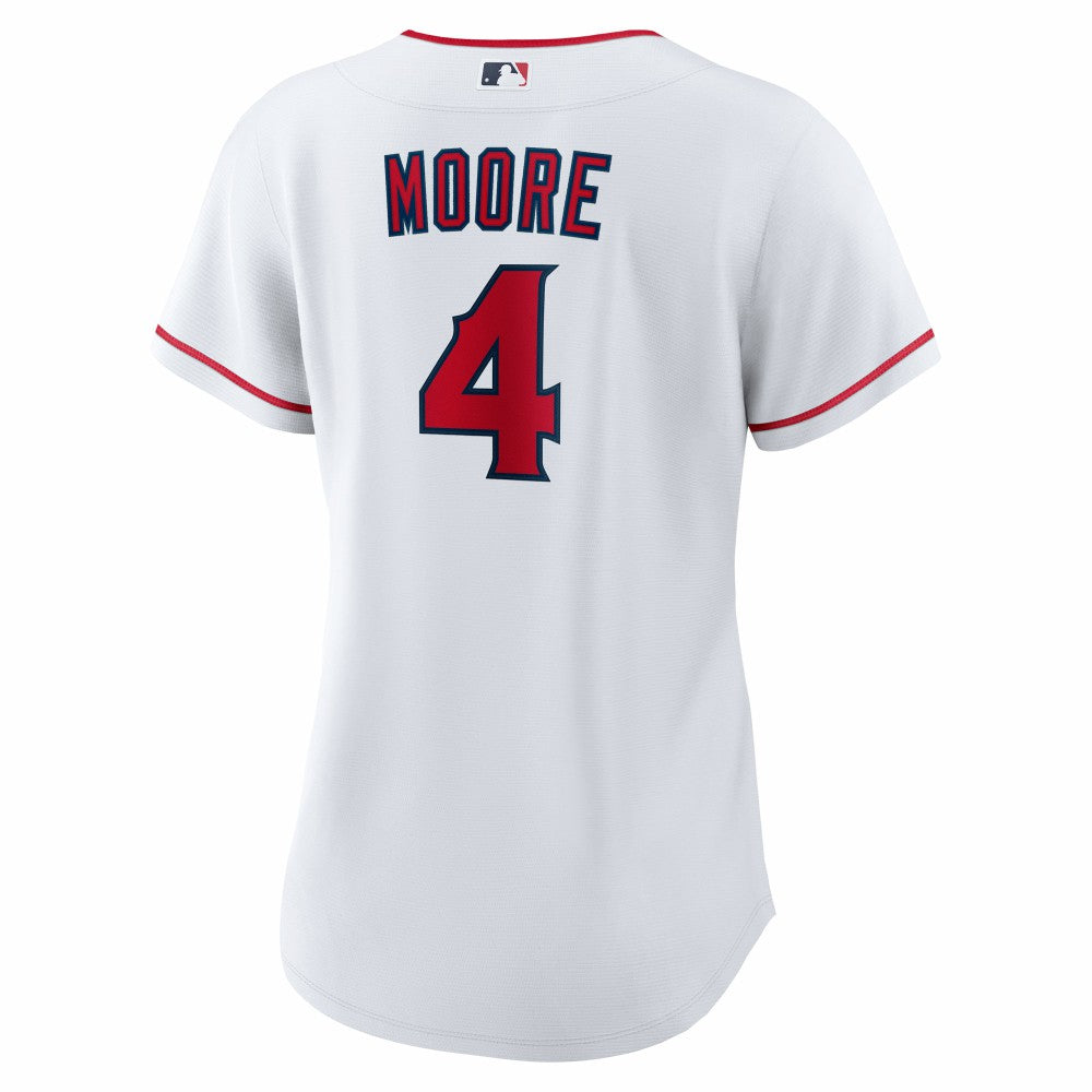Christian Moore Los Angeles Angels Nike Women's Home Replica Jersey - White Jerseys