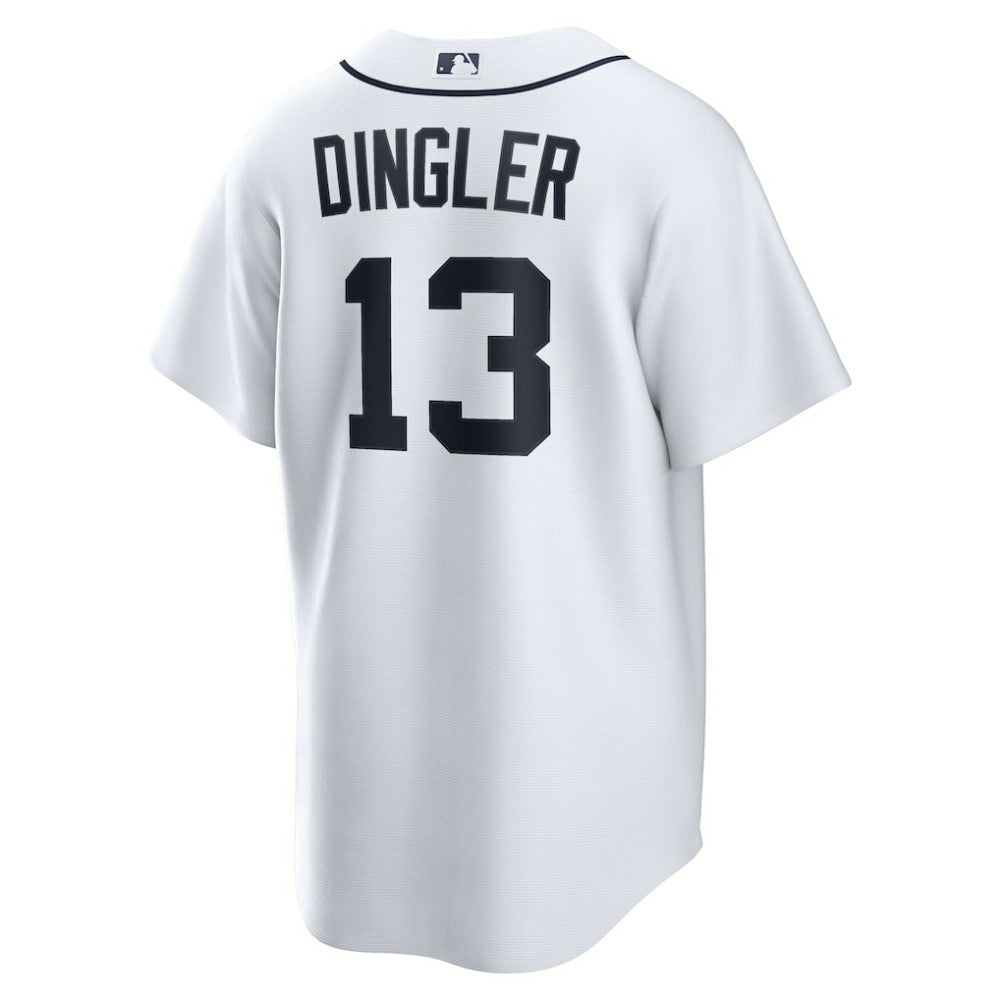 Dillon Dingler Detroit Tigers Nike Home Replica Jersey - White Jerseys