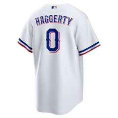 Sam Haggerty Texas Rangers Nike Home Replica Jersey - White Jerseys