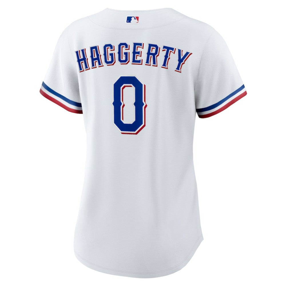 Sam Haggerty Texas Rangers Nike Women's Home Replica Jersey - White Jerseys