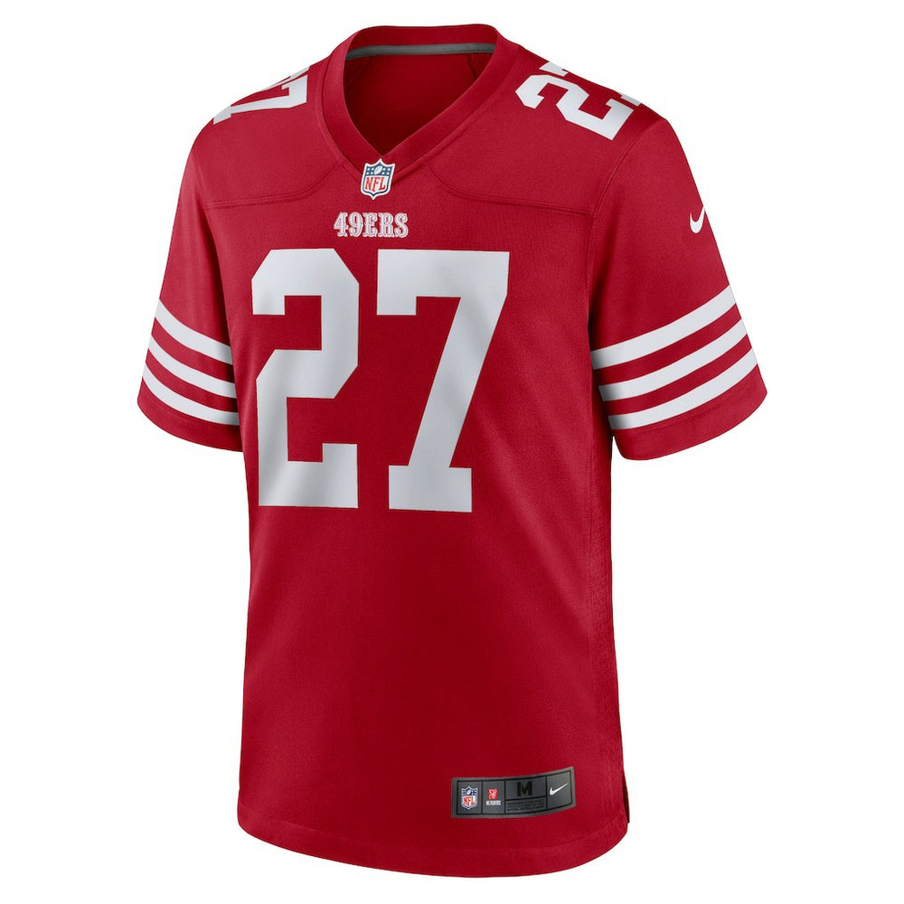 Ji'Ayir Brown San Francisco 49ers Team Game Jersey Scarlet