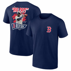 David Ortiz Boston Red Sox Fanatics Retired Player Nickname Name & Number T-Shirt - Navy T-shirts