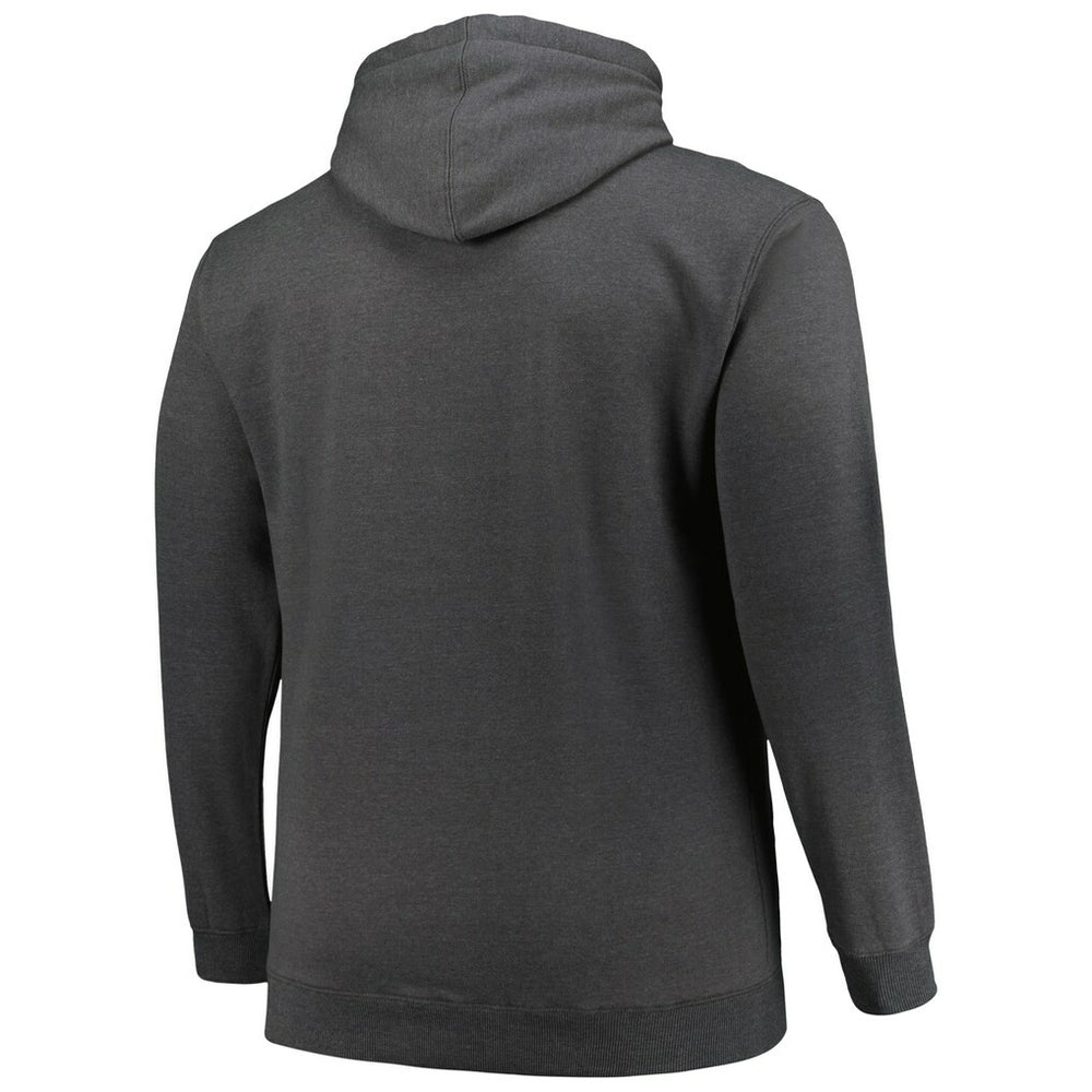 Jacksonville Jaguars Big & Tall Pullover Hoodie Heather Charcoal