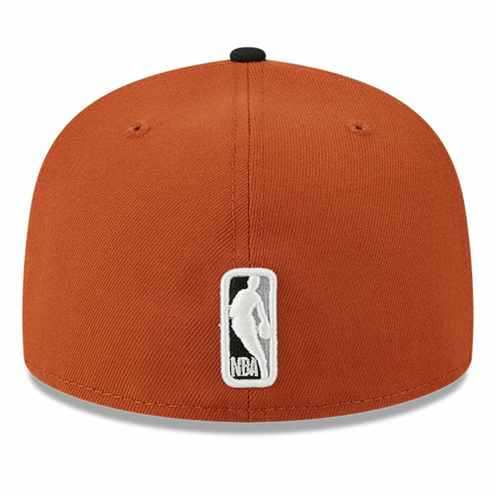Philadelphia 76ers Two-Tone 59FIFTY Fitted Hat Rust/Black