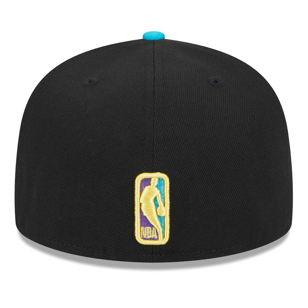 Brooklyn Nets Arcade Scheme 59FIFTY Fitted Hat Black/Turquoise