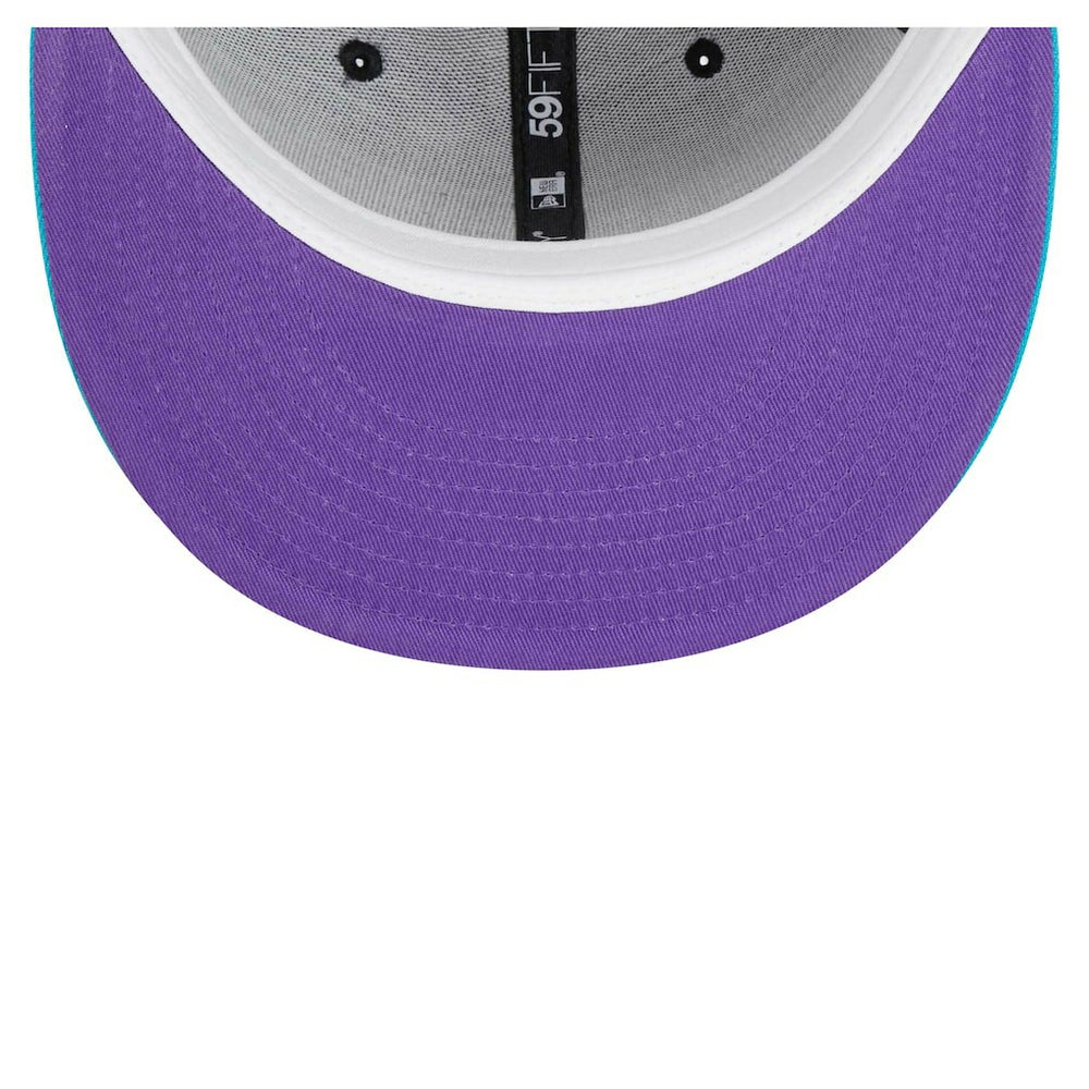 Brooklyn Nets Arcade Scheme 59FIFTY Fitted Hat Black/Turquoise