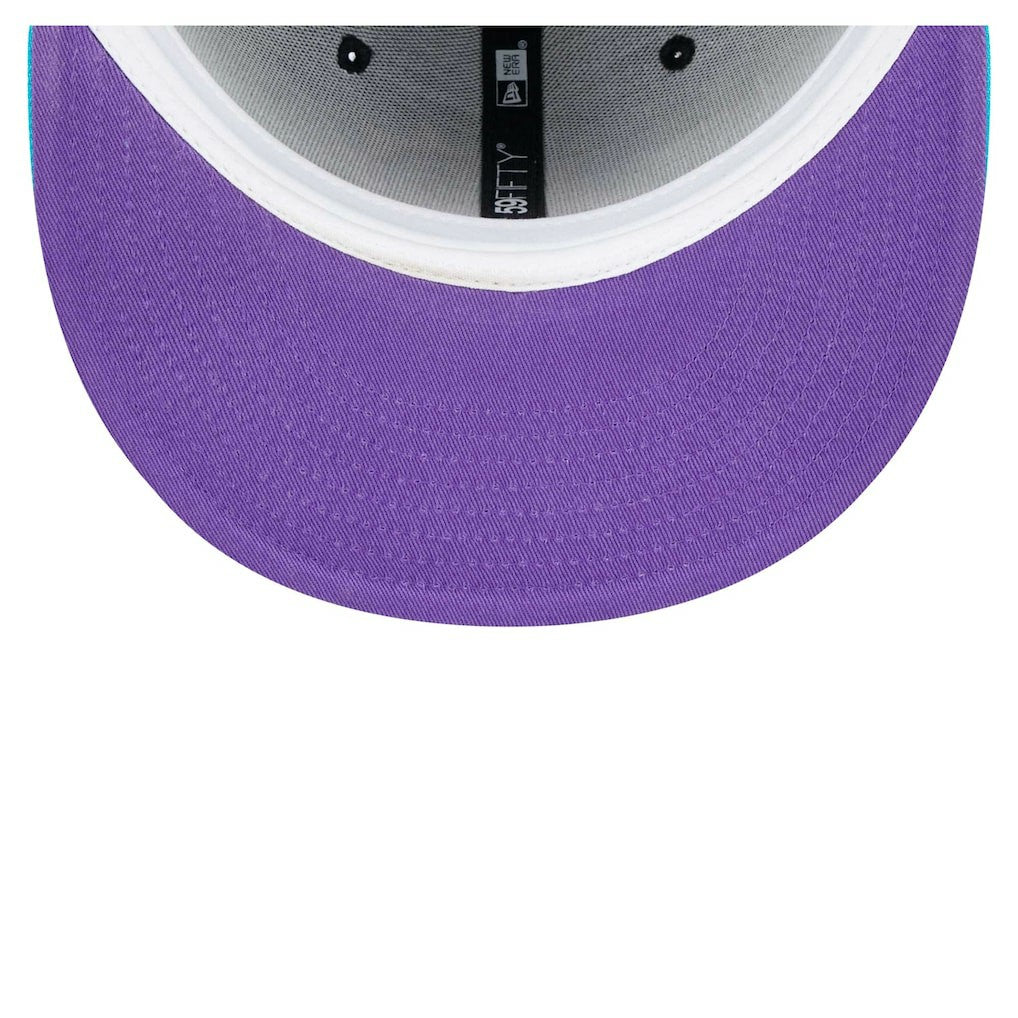 Philadelphia 76ers Arcade Scheme 59FIFTY Fitted Hat Black/Turquoise