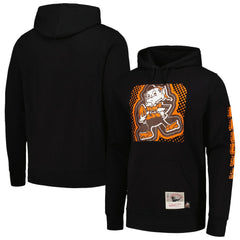 Cleveland Browns Gridiron Classics Big Face 7.0 Pullover Hoodie Black