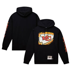 Kansas City Chiefs Gridiron Classics Big Face 7.0 Pullover Hoodie Black