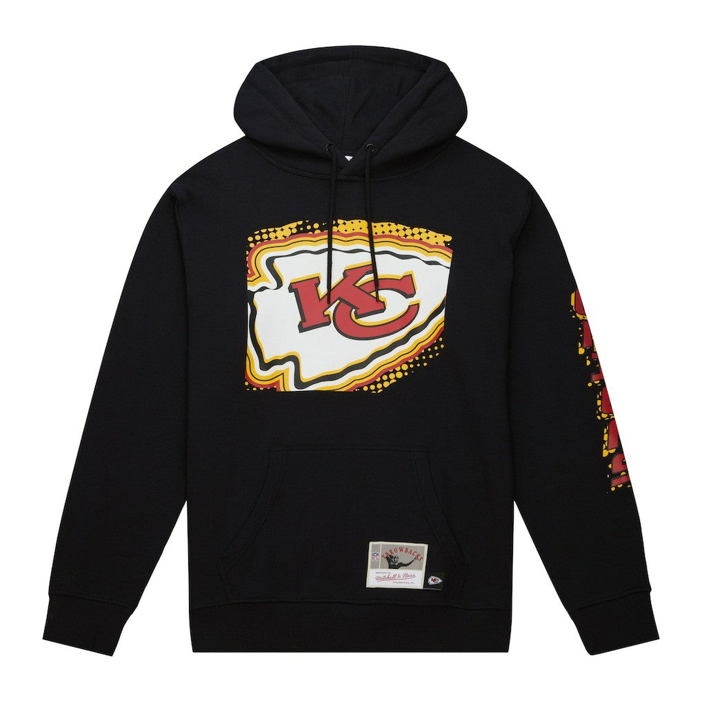 Kansas City Chiefs Gridiron Classics Big Face 7.0 Pullover Hoodie Black