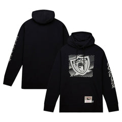 Las Vegas Raiders Gridiron Classics Big Face 7.0 Pullover Hoodie Black