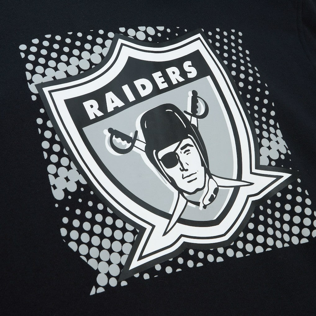 Las Vegas Raiders Gridiron Classics Big Face 7.0 Pullover Hoodie Black