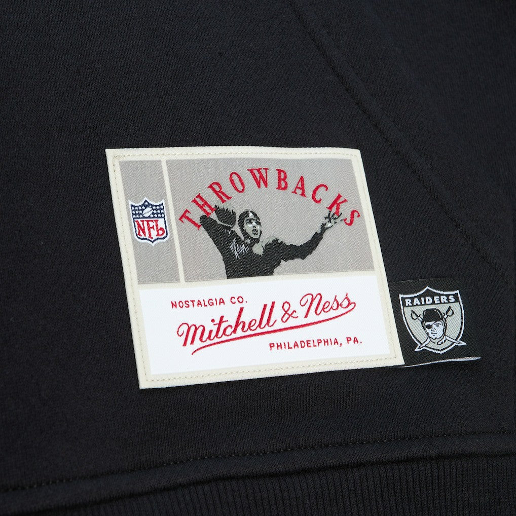 Las Vegas Raiders Gridiron Classics Big Face 7.0 Pullover Hoodie Black