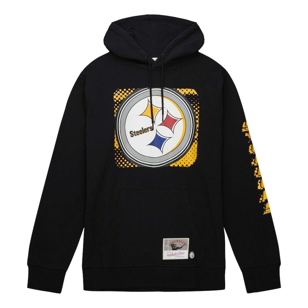 Pittsburgh Steelers Gridiron Classics Big Face 7.0 Pullover Hoodie Black