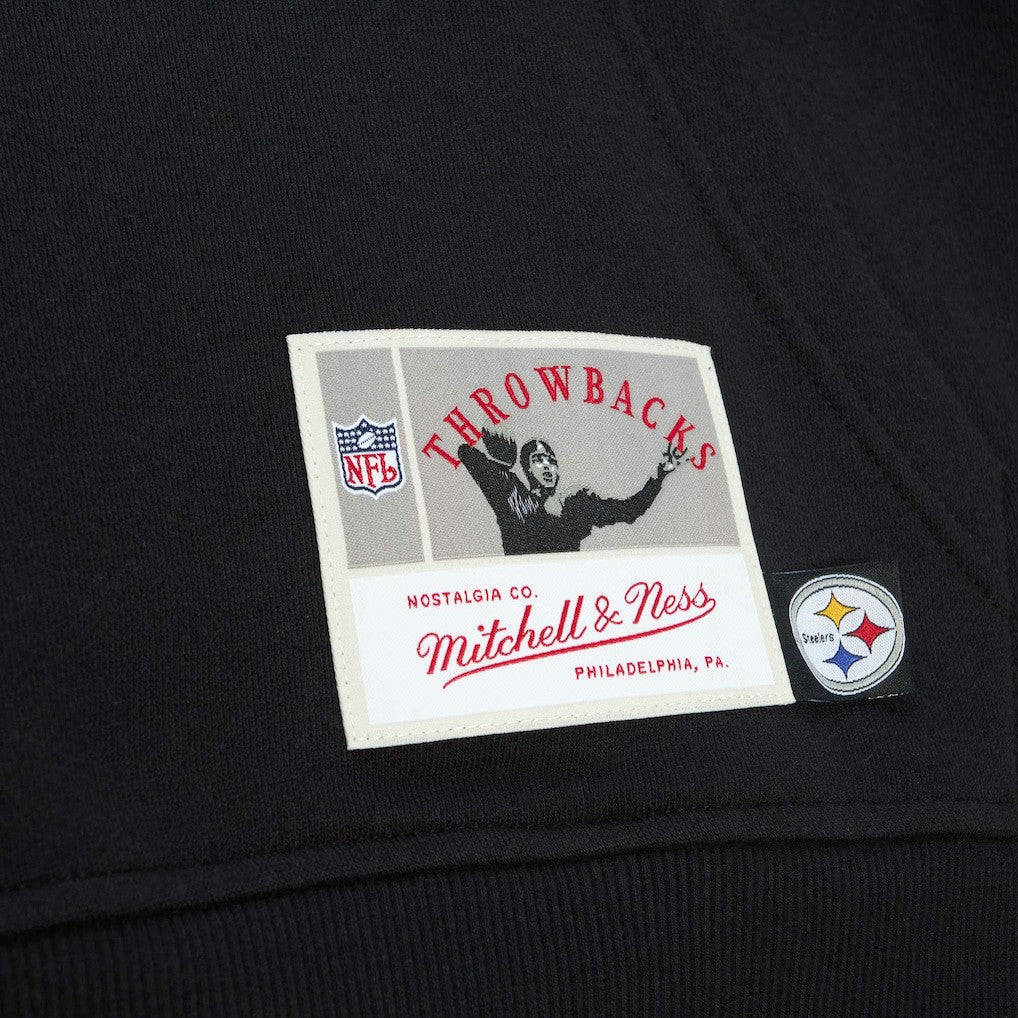 Pittsburgh Steelers Gridiron Classics Big Face 7.0 Pullover Hoodie Black