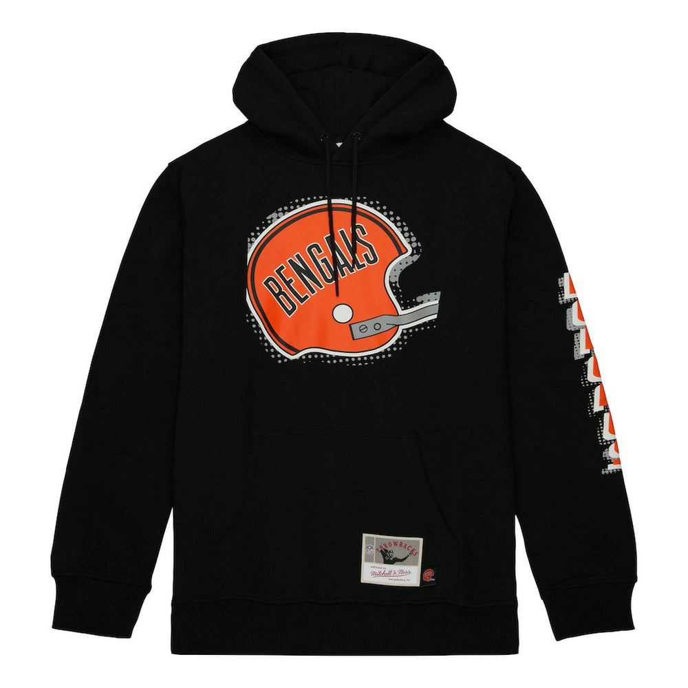 Cincinnati Bengals Gridiron Classics Big Face 7.0 Pullover Hoodie Black