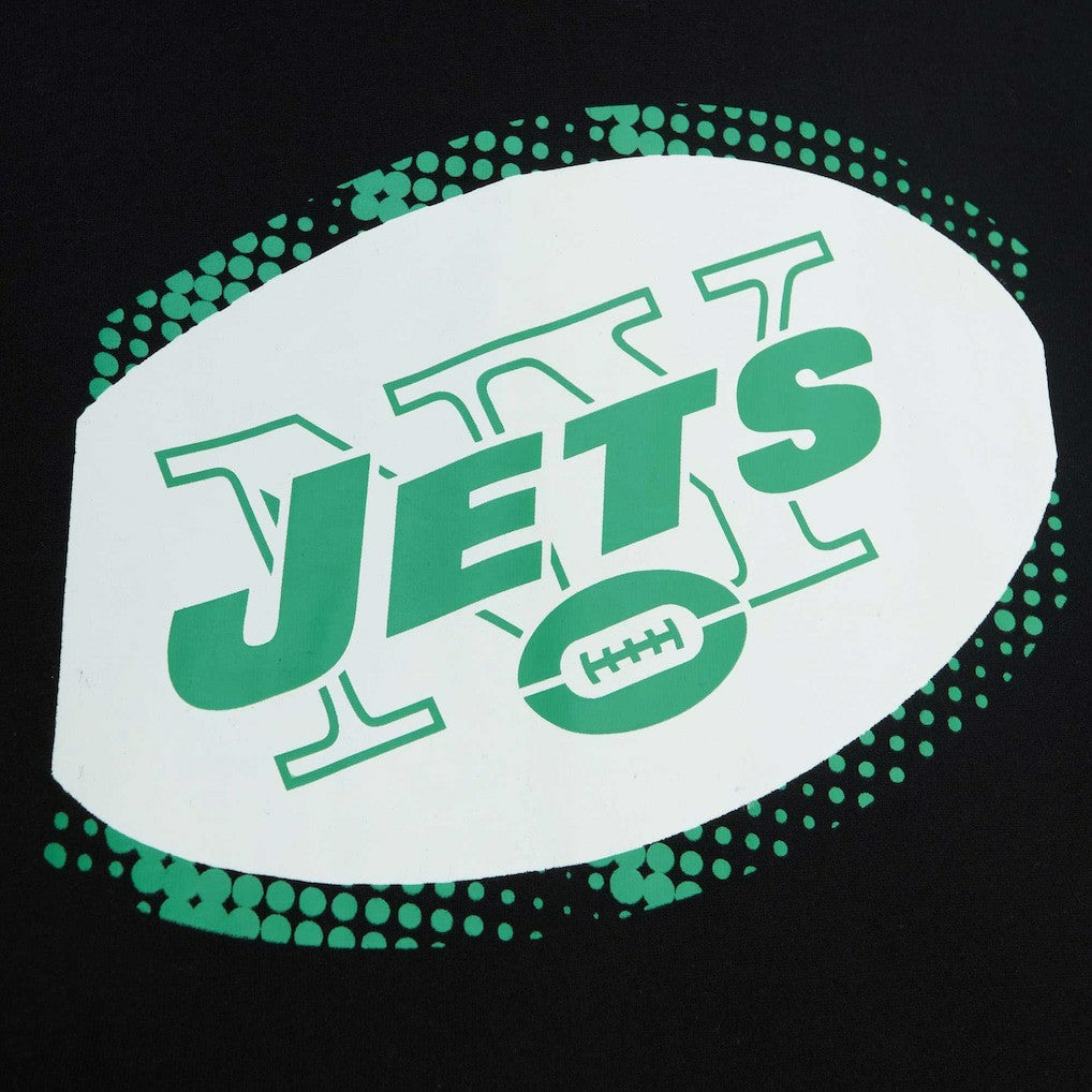 New York Jets Gridiron Classics Big Face 7.0 Pullover Hoodie Black