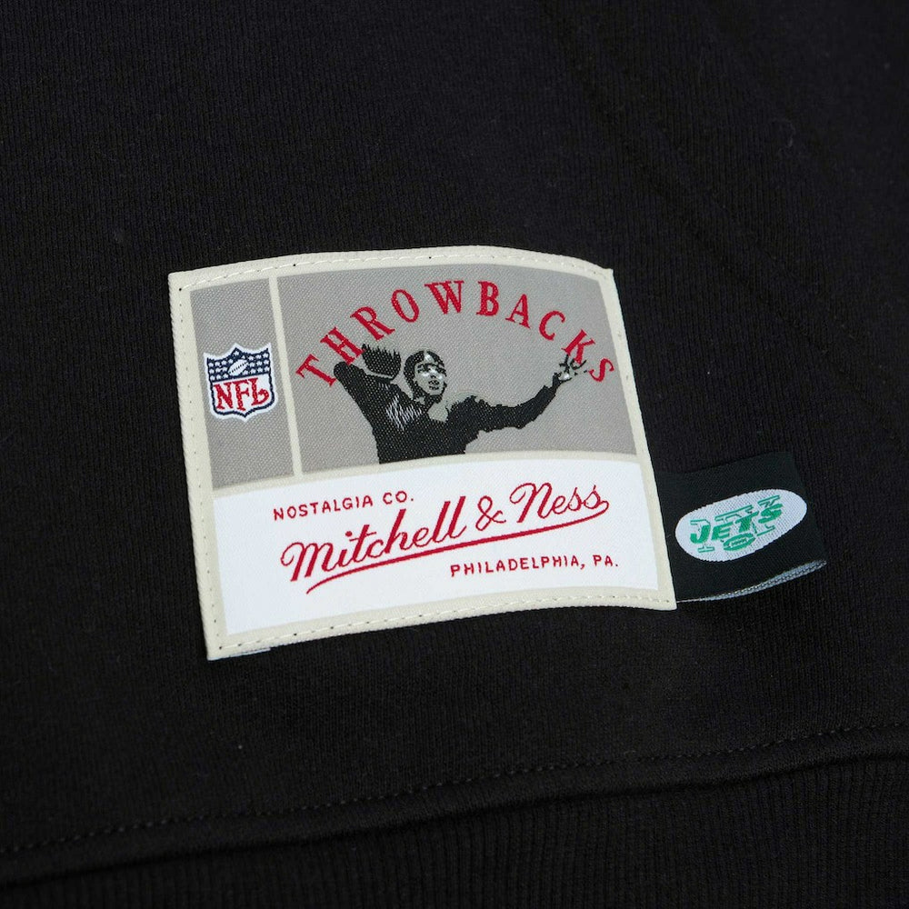 New York Jets Gridiron Classics Big Face 7.0 Pullover Hoodie Black