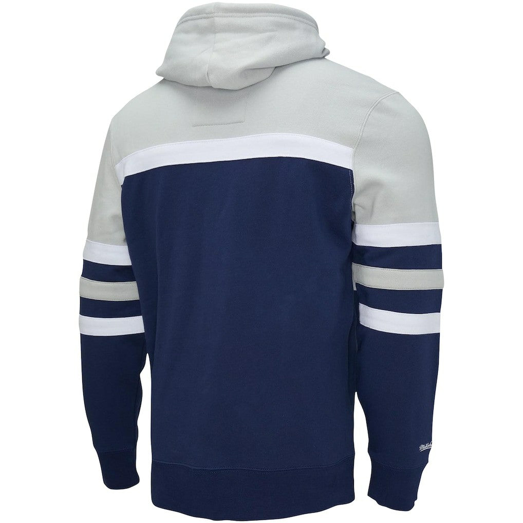 Dallas Cowboys Head Coach Pullover Hoodie Navy/Heather Gray